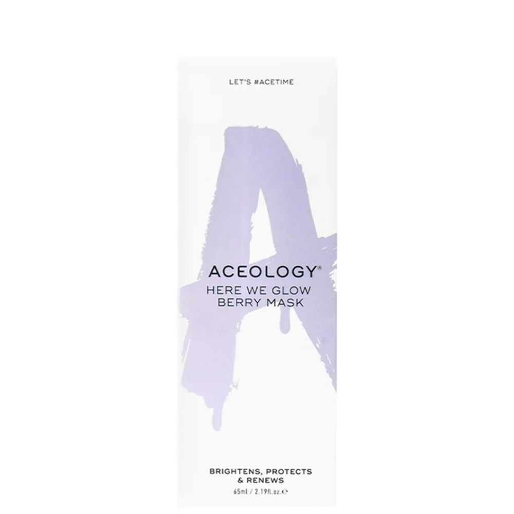 🌸Aceology Here We Glow Berry Mask NIB🌸 free applicator!